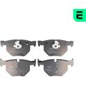 Bremsbelagsatz hinten OPTIMAL - BP-12251