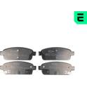 Bremsbelagsatz hinten OPTIMAL - BP-12398
