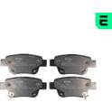 Bremsbelagsatz hinten OPTIMAL - BP-12429