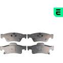 Bremsbelagsatz hinten OPTIMAL - BP-12600