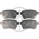 Bremsbelagsatz hinten OPTIMAL - BP-12693