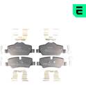 Bremsbelagsatz hinten OPTIMAL - BP-12710