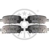 Bremsbelagsatz hinten OPTIMAL - BP-87601
