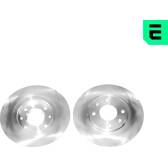Brake disc set (2) OPTIMAL - BS-5360C