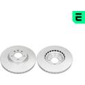 Brake disc set (2) OPTIMAL - BS-8716HC