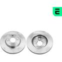 Brake disc set (2) OPTIMAL - BS-9226C