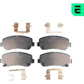 Front brake pad set OPTIMAL - BP-12590