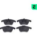 Front brake pad set OPTIMAL - BP-12592