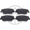 Front brake pad set OPTIMAL - BP-12624