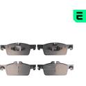 Front brake pad set OPTIMAL - BP-12666