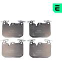 Front brake pad set OPTIMAL - BP-12673