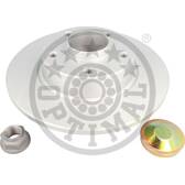 Rear brake disc OPTIMAL - 202101BS1