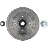Rear brake disc OPTIMAL - 702352BS1
