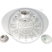 Rear brake disc OPTIMAL - 702976BS2