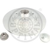 Rear brake disc OPTIMAL - 702976BS3