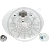 Rear brake disc OPTIMAL - 702983BS1