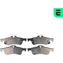 Rear brake pad set OPTIMAL - BP-12379