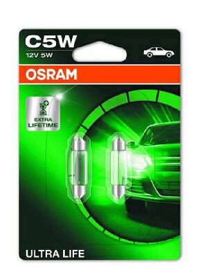 Set of 2 bulbs C5W Ultra Life