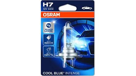 64210CBN-01B OSRAM COOL BLUE INTENSE next Generation H7 12V 55W PX26d  Ampoule, projecteur longue portée