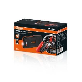 12V starter booster - Lithium recharge 200-6000 mAh USB LED