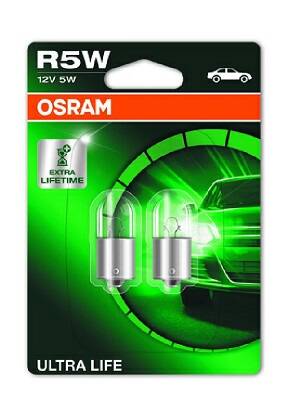 Set of 2 bulbs R5W Ultra Life