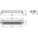 Fjärrstrålkastare OSRAM - LEDDL115-SP