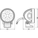 Fjärrstrålkastare OSRAM - LEDDL119-WD