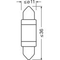 Glödlampa, bagagerum OSRAM - 6418DWP-1BL