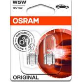 Uppsättning 2 glödlampor W5W Original Line OSRAM - 2825-02B