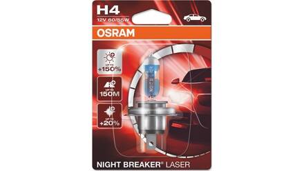 Scheinwerferlampe H4 Night Breaker Laser next generation +150