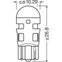 Glühlampe, Kofferraumleuchte OSRAM - 2825DWP-2BL