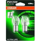 Set of 2 bulbs P21/5W Ultra Life OSRAM - 7528ULT-02B