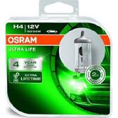 Jogo de 2 lâmpadas H4 Original Line OSRAM - 64193ULT-HCB