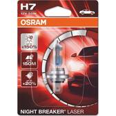 Lâmpada H7 Night Breaker Laser next generation +150% OSRAM - 64210NL-01B