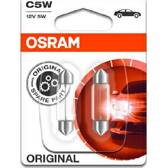 Jogo de 2 lâmpadas C5W Original Line OSRAM - 6418-02B