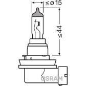 Lámpara H8 Original Line OSRAM - 64212