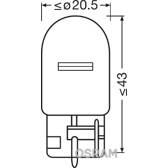 Juego de 2 lámparas W21W Original Line OSRAM - 7505-02B