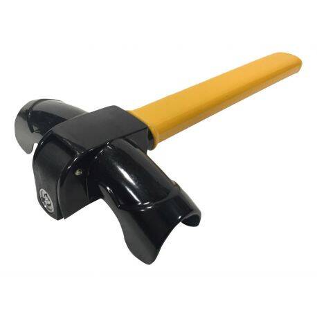 Yellow lock-steering anti-theft gun
