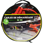 Startkabels : 3 m - 220A - 16 mm². OTO KIT - CAB16A