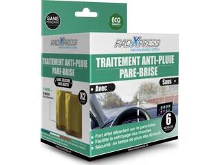 Pack de lingettes anti-pluie - PADXPRESS