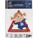 PSG princess on board sticker PARIS SAINT-GERMAIN - PSG2132