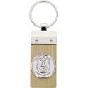 PSG wood and metal key ring PARIS SAINT-GERMAIN - PSGKR50