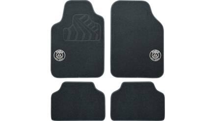 Jeu de 4 tapis moquette universels PSG premium PARIS SAINT-GERMAIN PSGMAT2