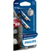 Jeu de 2 ampoules H6W WhiteVision PHILIPS - 12036WHVB2