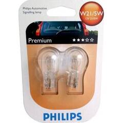 2 ampoules Philips premium W21/5W