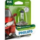 Ampoule H4 LongLife EcoVision PHILIPS - 12342LLECOB1