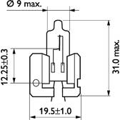 Ampoule (Phare longue portée) PHILIPS - 12311C1
