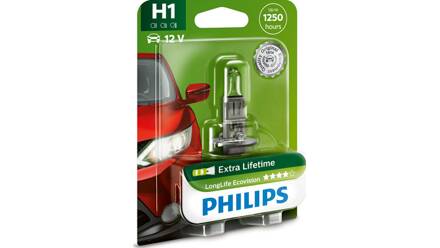 Ampoule H1 LongLife EcoVision PHILIPS 12258LLECOB1