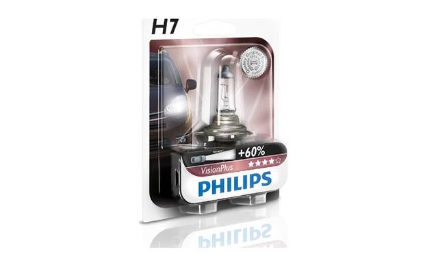 Ampoule H7 VisionPlus PHILIPS 12972VPB1 | MISTER AUTO Ampoule pour voiture Philips VISIONPLUS 12972VPB1 H7 PX26d