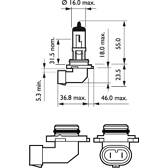 Bulb - X-tremeVision Pro150 - HB4 PHILIPS - 9006XVPB1